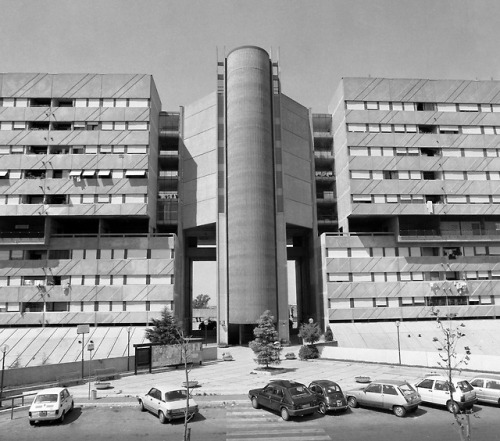 germanpostwarmodern - Housing Complex “Corviale” (1972-82) in...