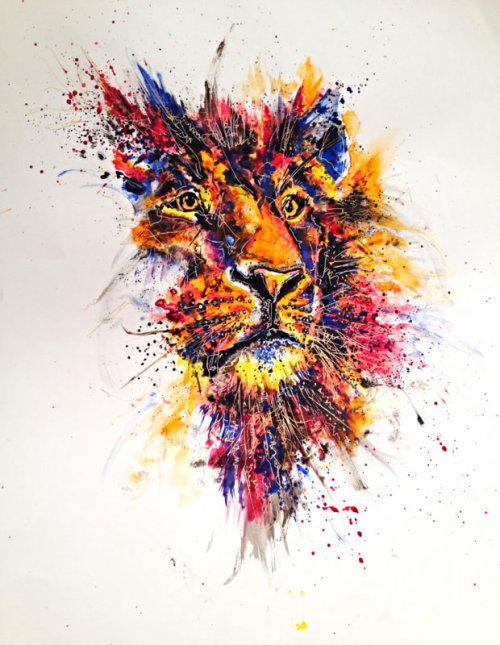 asylum-art-2 - Colorful and Expressive Artworks  by Emily  Tan...