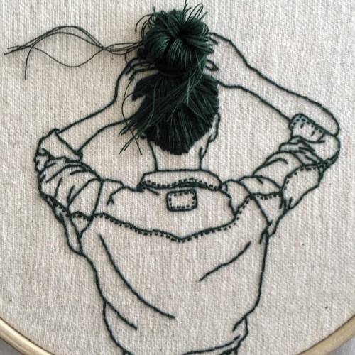 gaksdesigns - Embroidery art by Sheena Liam