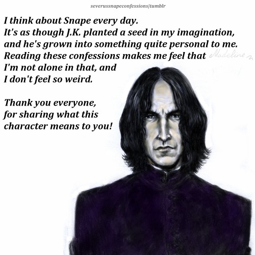 Professor Severus Snape by MadelineSlytherinThank you so much...