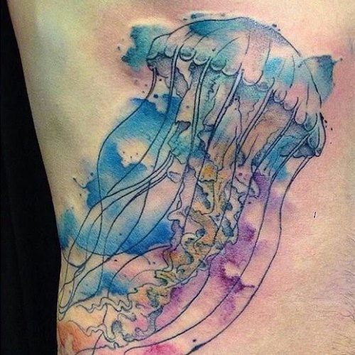 Watercolor jellyfish on the rib

Feita por Victor Majorsubmitted... jellyfish;br;rib;splatter