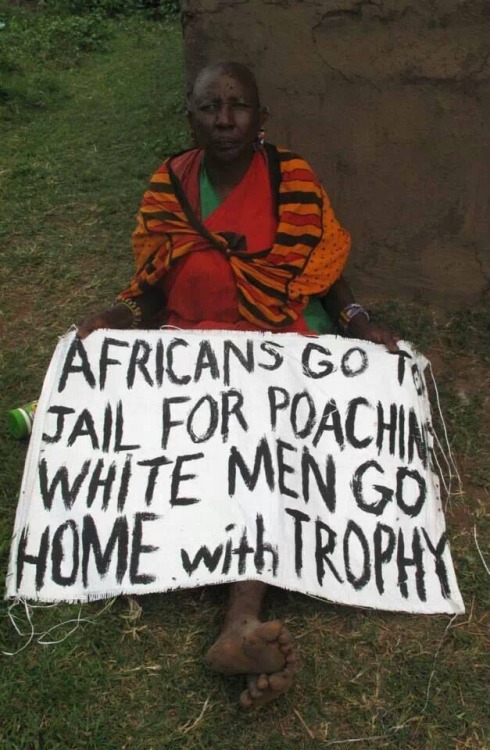 wakeupslaves - ourafrica - “Africans go to jail for poaching,...