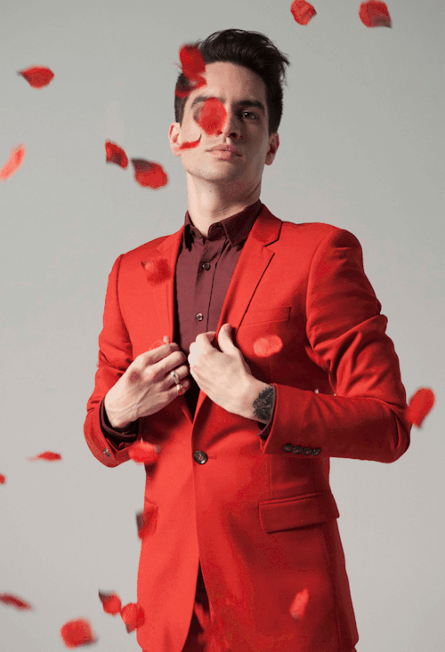 actualbrendonurie - Brendon Urie on the set for “Boys” by Charli...