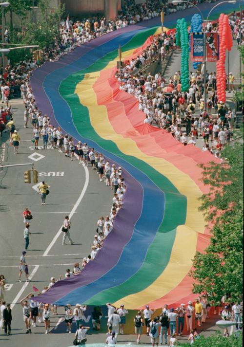 thefashioncomplex - Gay Pride March, New York City, Eric Miller,...