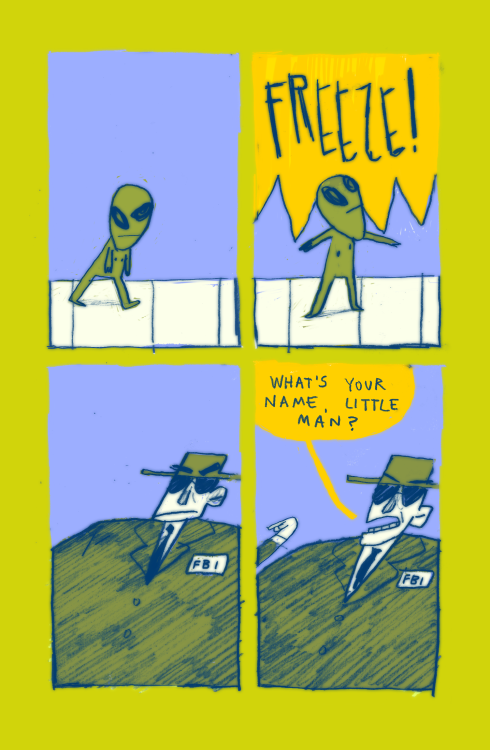 robbiegeez:alien comic
