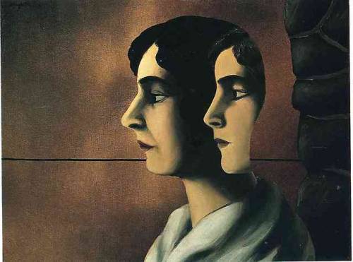 surrealism-love - Faraway looks, 1927, Rene MagritteSize - 65x50...