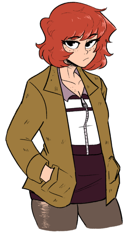 scruffyturtles:Just a redraw of this Kim Pine I didn’t know...