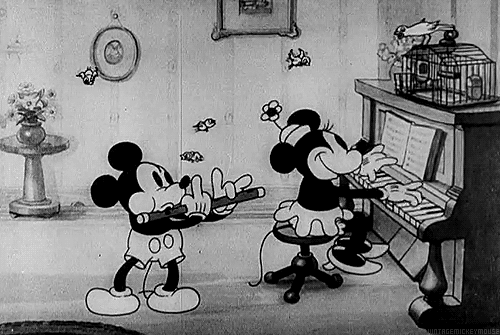 Image result for mickey and minnie birthday gif