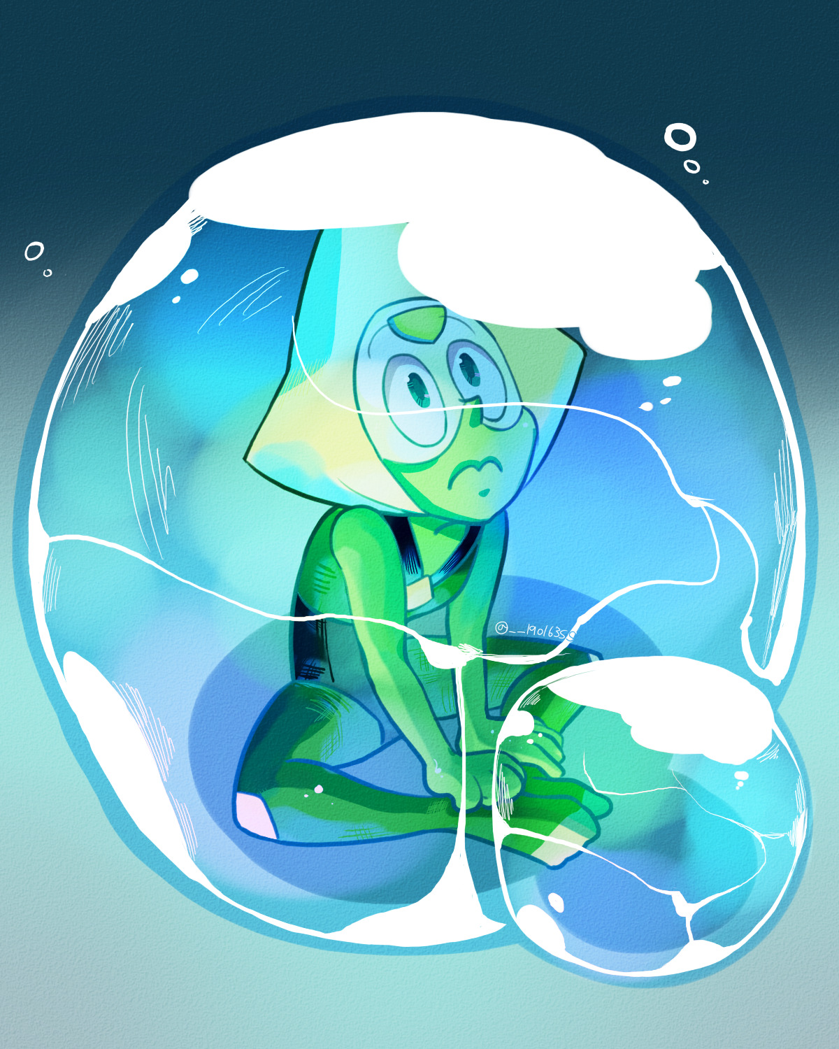 Is Peridot waiting for someone? or..
