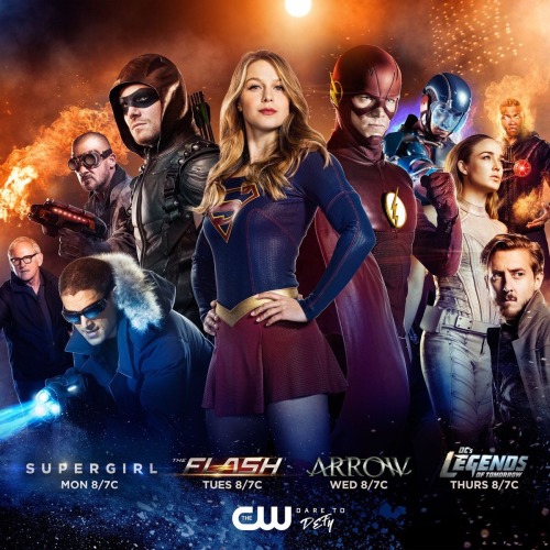 caitymlotzdaily - New poster of the Super Hero shows - Supergirl,...