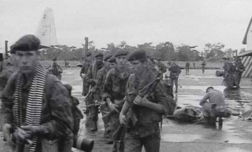 ourforgottenwars - Belgian paratroopers at Stanleyville...