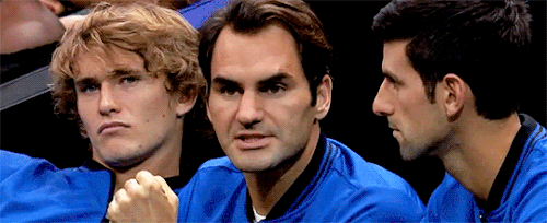 dominicsthiem - Alexander Zverev, Roger Federer and Novak...