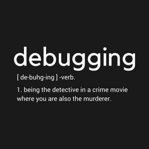 programmerhumour - Debugging