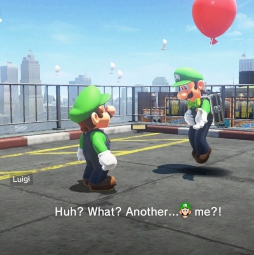 paulthebukkit - In the new Mario Odyssey DLC, Luigi has some...