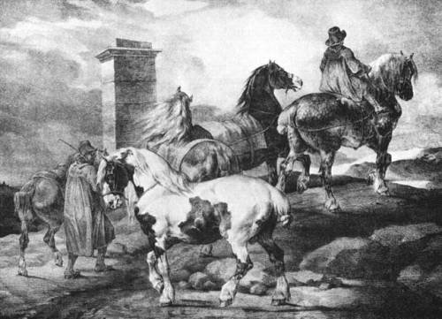 artist-gericault - Horses, Theodore Gericault