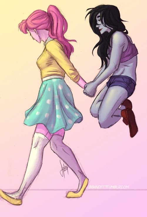 bbanditt - decided to color some Bubbline stuff from my...
