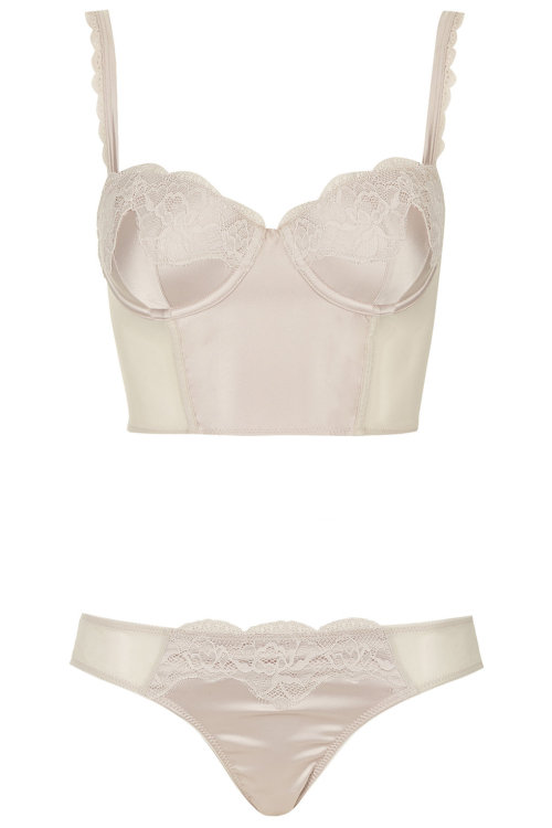 placedeladentelle - Satin and Lace set by Topshop - 42€