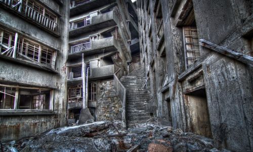 astromech-punk - The Abandoned Island of Hashima also known as...