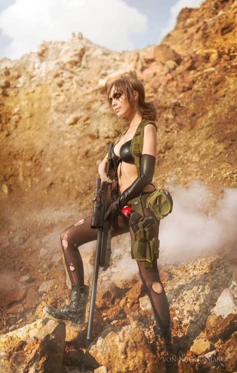 steam-and-pleasure - Quiet from Metal Gear Solid V - The Phantom...