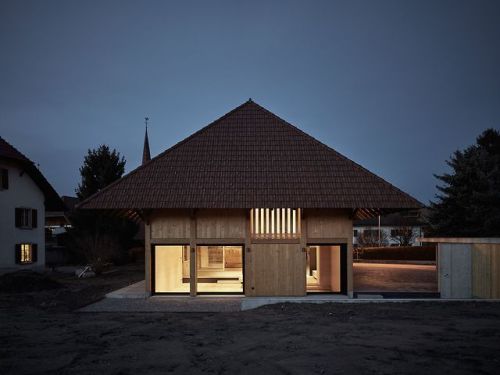 barn extension ~ maeder stoos architekten |  photos © damian...