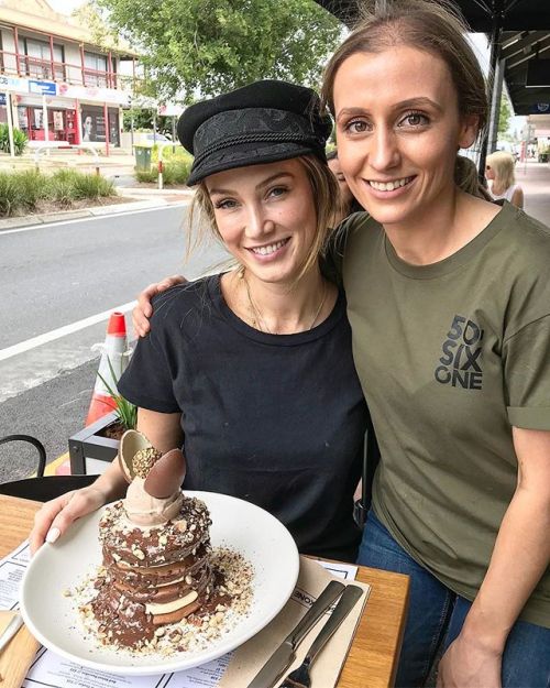 goodremdaily - 50sixone - When @deltagoodrem drops by to check out...