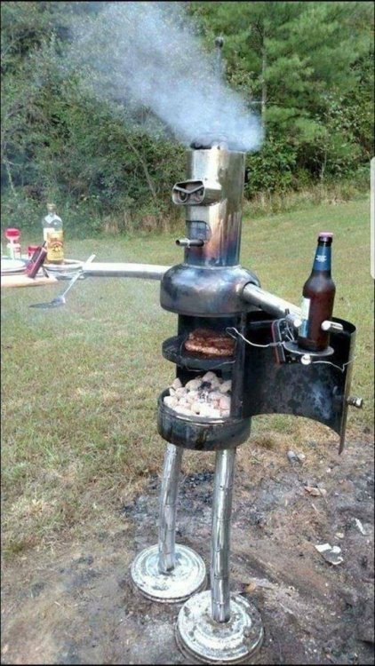 steampunktendencies:There’s no BBQ like Bender BBQ!