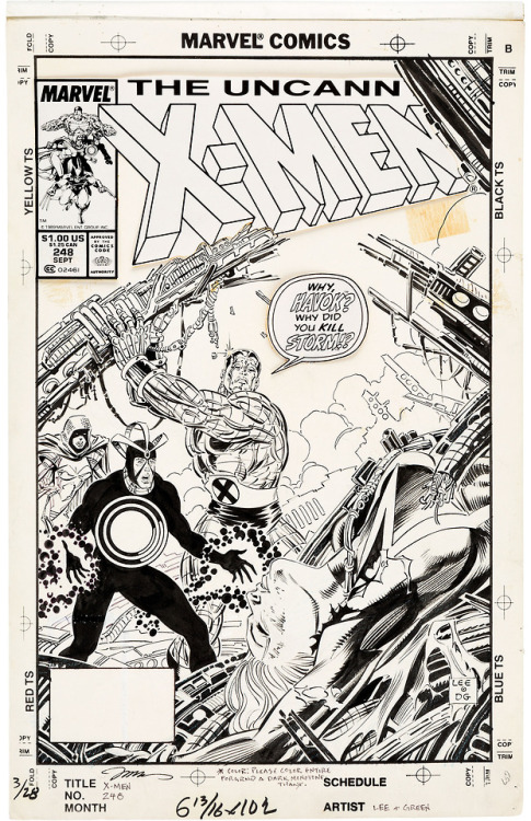 travisellisor - the cover to TheUncanny X-Men (1963) #248 by...