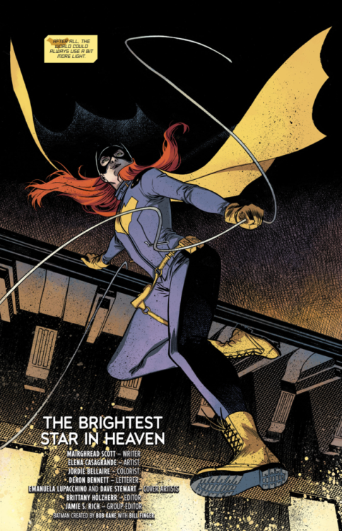 marvel-dc-art - Batgirl Annual v5 #2 - “The Brightest Star in...