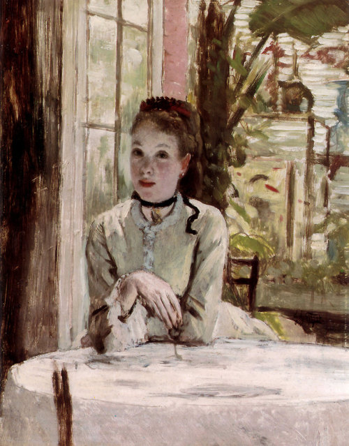 impressionism-art-blog - A Woman in an Elegant Interior, James...