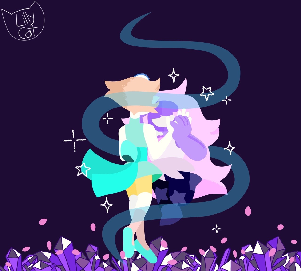 Dancing in petals (some pearlmethyst for ya)