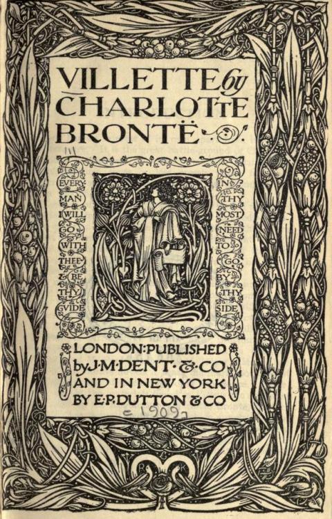 heaveninawildflower - Decorative title page of Charlotte...