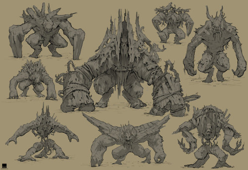 thecollectibles - Weekly Sketches - Bosses bySebastian Luca