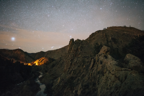 just–space:Night Sky in the Poudre Canyon js