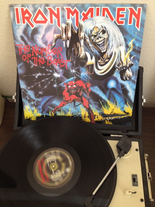 elektrarebel3 - vinylspinning - Iron Maiden -  The Number of the...