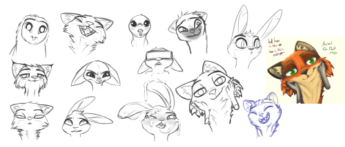Just some random doodles and faces I’ve been working on.
