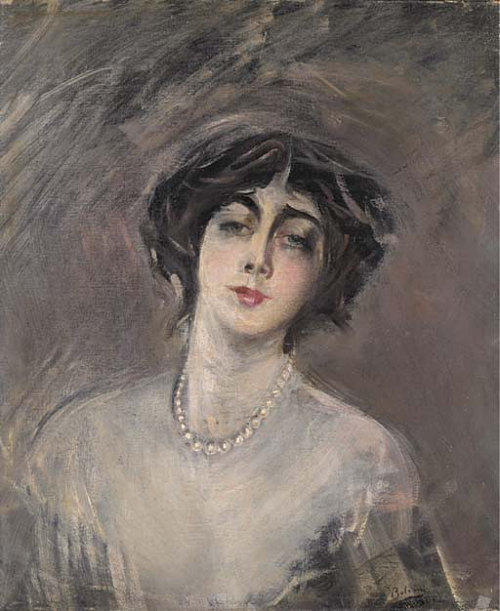 artist-boldini - Donna Franca Florio, 1921, Giovanni Boldini