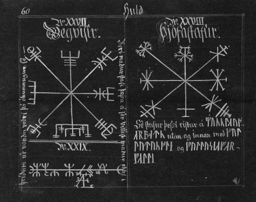 chaosophia218 - Attestation of Vegvísir in the Huld Manuscript.The...