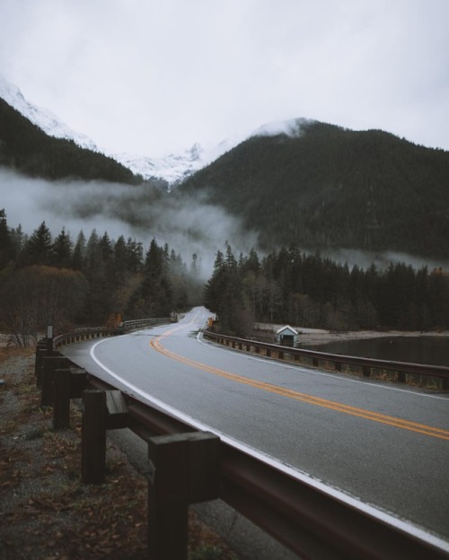 johncwingfield:Foggy mountain roads in the North Cascades. (at...