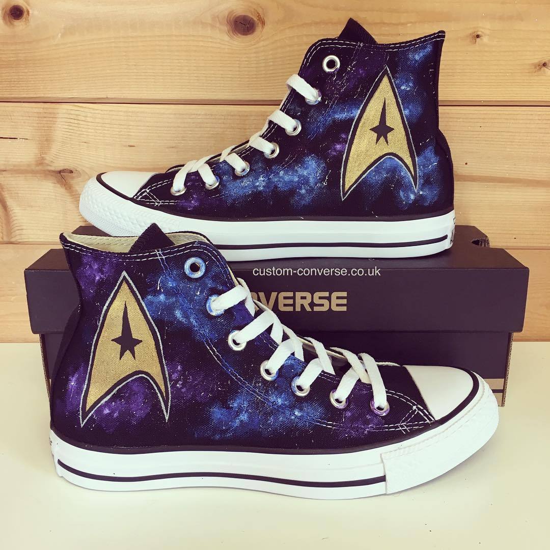 Star Trek High Tops #customconverse #converse #startrek #chucks #