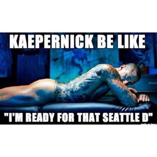 Colin’s my dude too but this is funny… #seattle...