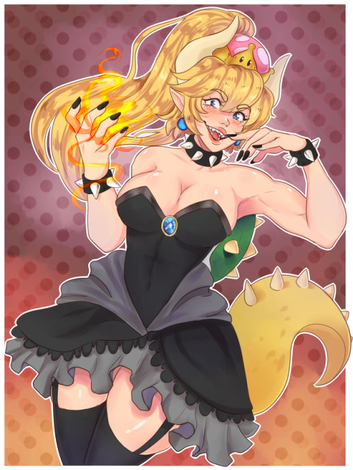 9septic9melon9 - Peach might be a princess, but Bowsette is a...