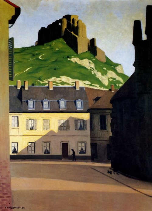 artist-vallotton:The Strong Castle and the place of Andelys,...