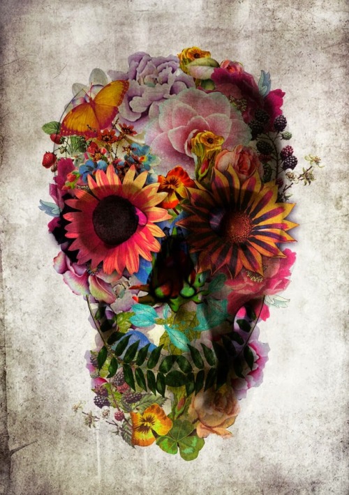 contactabstract:¡Feliz día de los muertos!  :)Art by Ali...