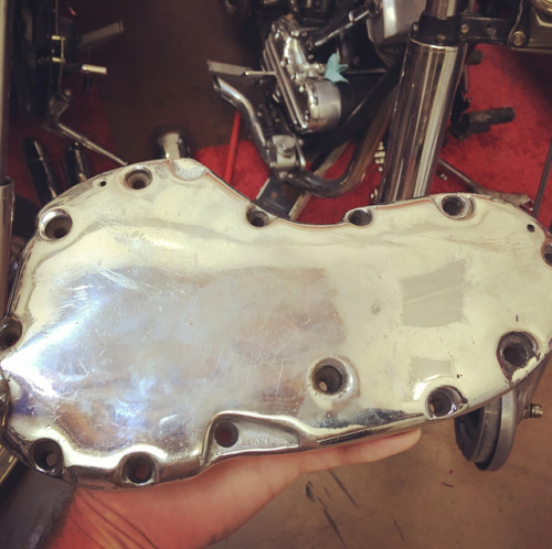 Looking to trade an old chrome 66-69 OEM cam cover or S&S...