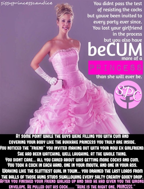 sissyprincesscandice - After reading this you will constantly...