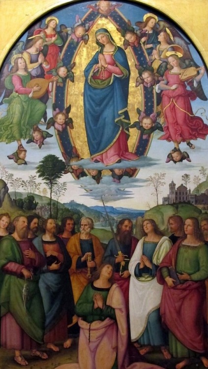 gio86 - Pinturicchio, Assunzione della Vergine (1510), Museo...