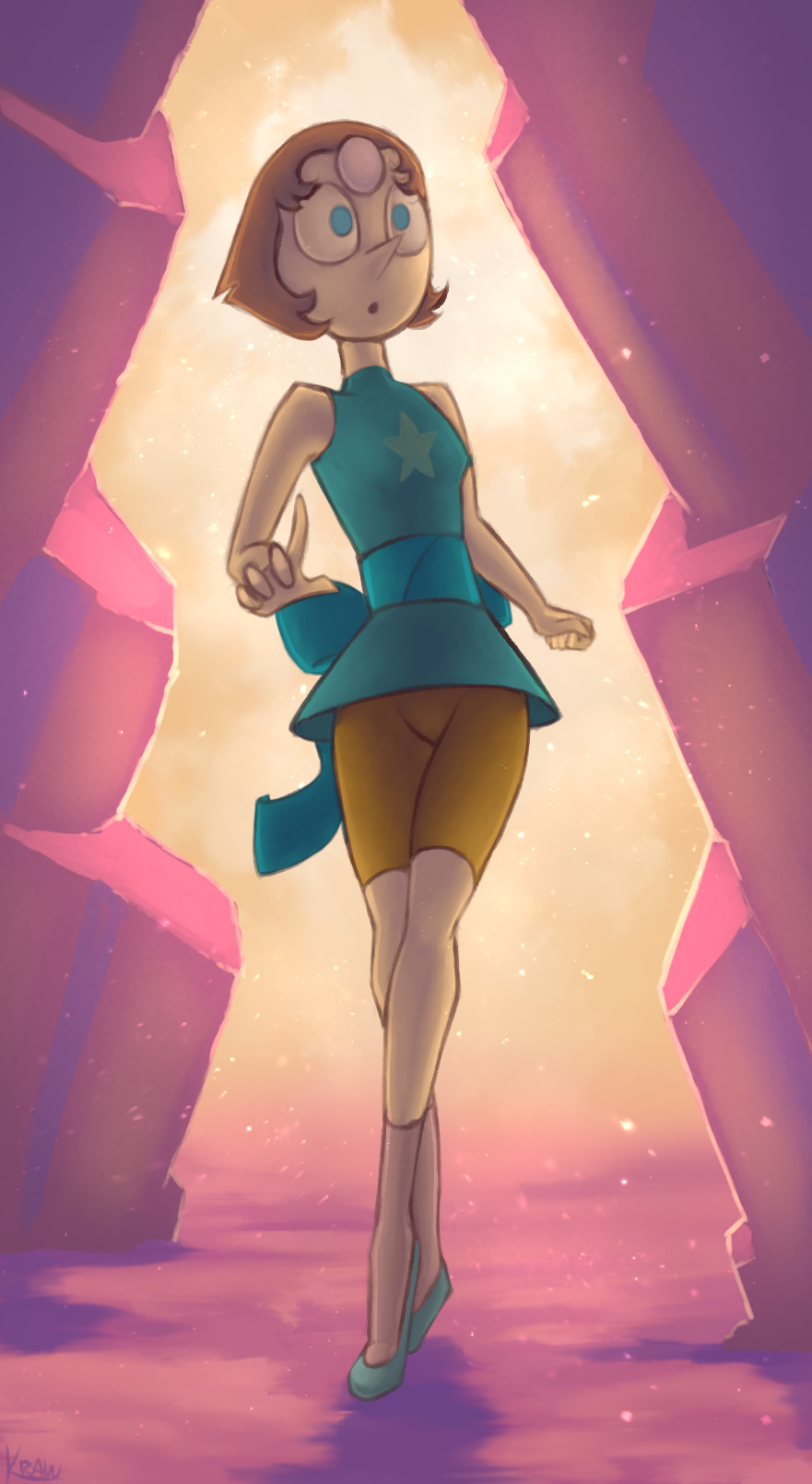 Pearl Looking at Something