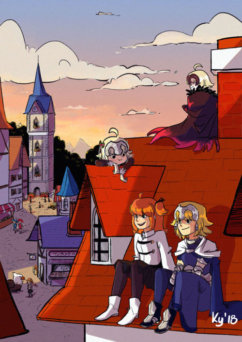 Here is the full piece i made for the Fate/Guda Order...