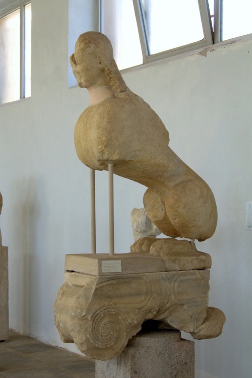 classicalmonuments - Parian Sphinx of DelosDelos, Greece6th...