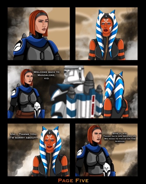 Page Five: Welcome Back to Mandalore.